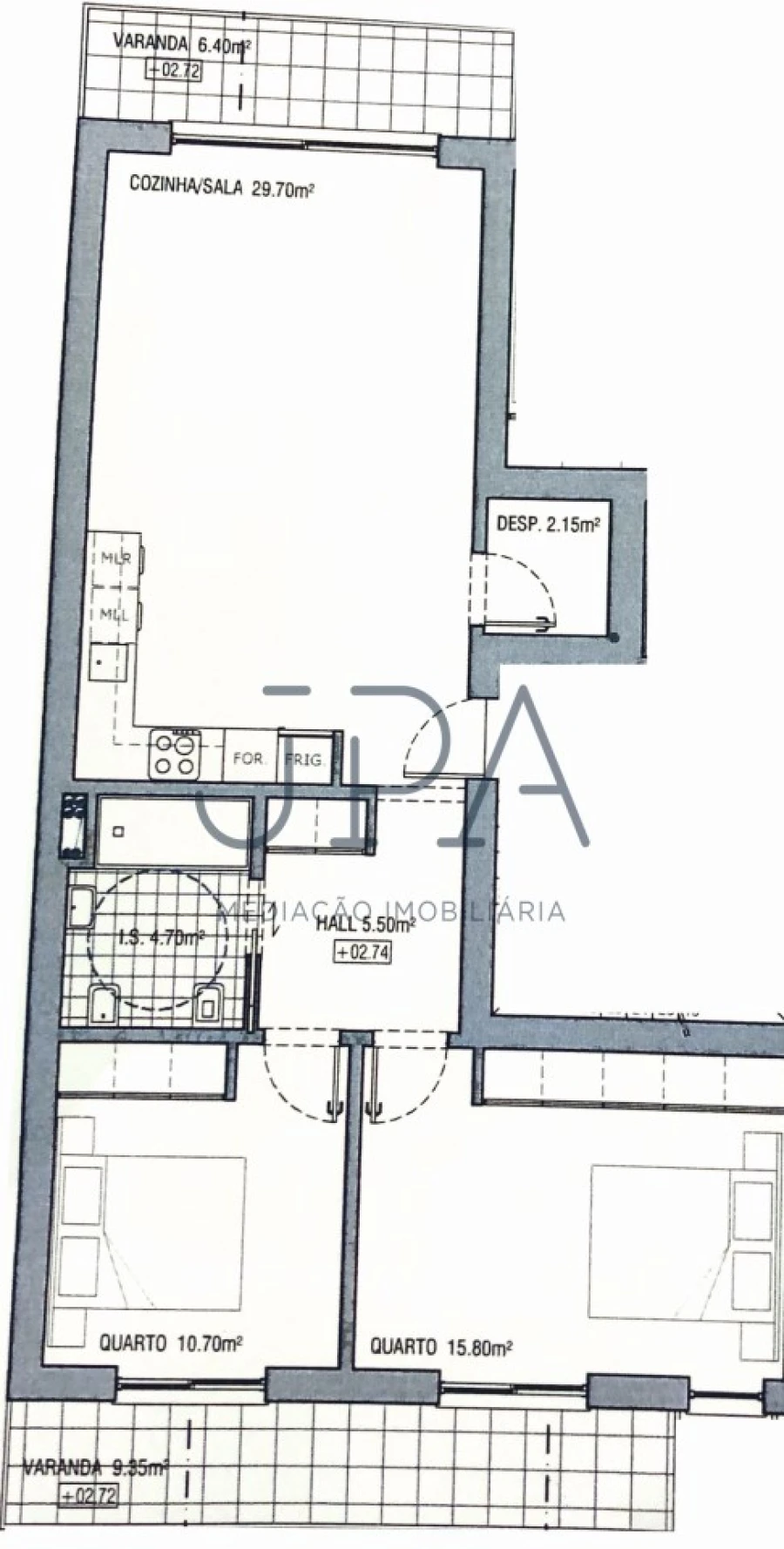 Apartamento T2 para Venda em Monte Gordo Foto 16
