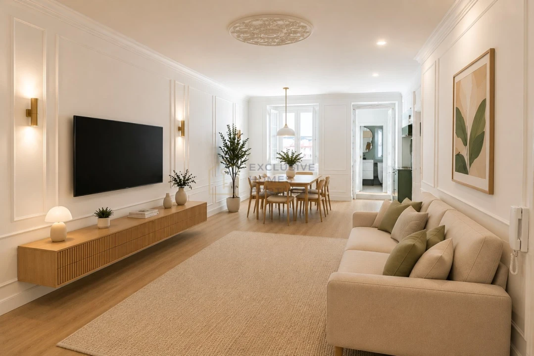 Apartamento T2 para Arrendamento em Campo de Ourique Foto 1