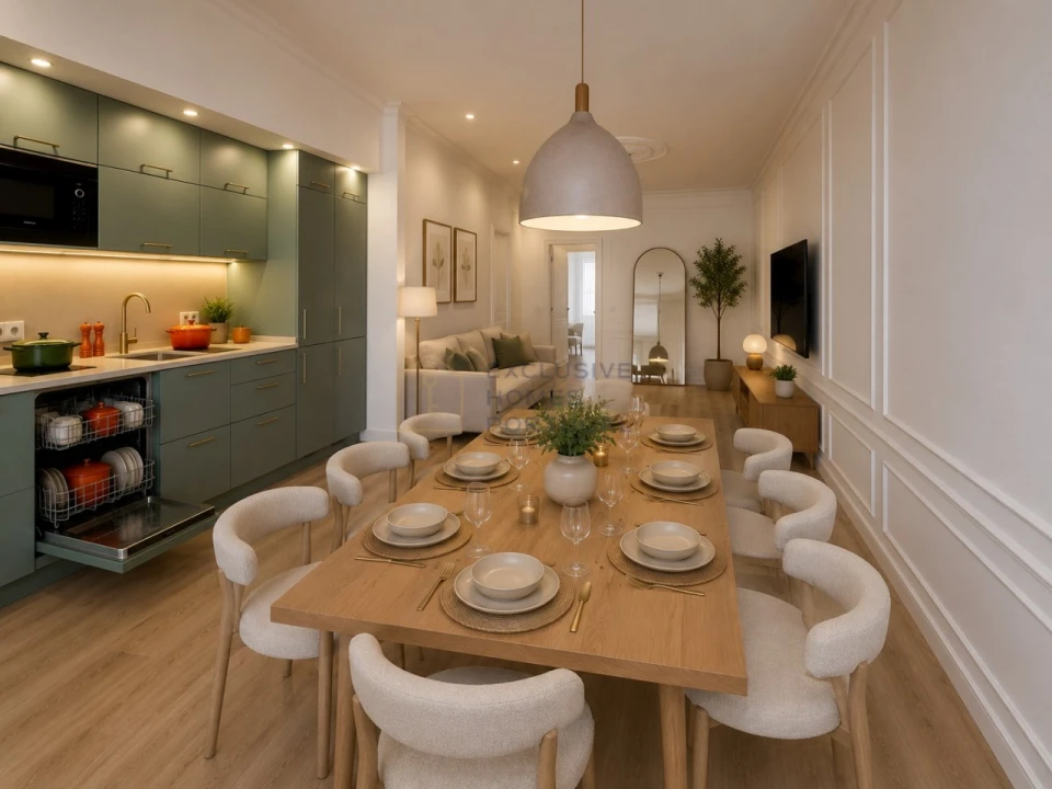 Apartamento T2 para Arrendamento em Campo de Ourique Foto 2