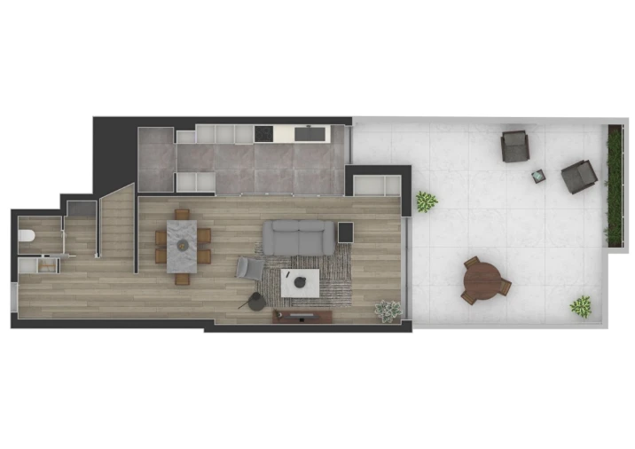 Apartamento T2 para Venda em Avenidas Novas Planta 1