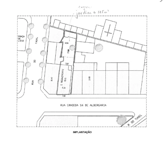 Moradia T5 para Venda em Aldoar, Foz do Douro e Nevogilde Planta 1