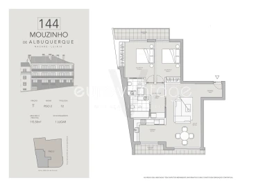 Apartamento T2 para Venda em Nazare