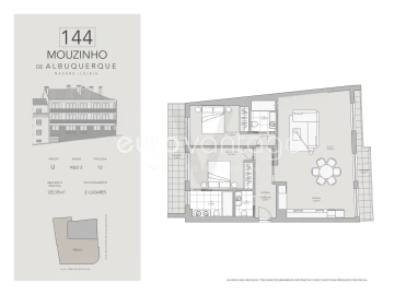 Apartamento T2 para Venda em Nazare