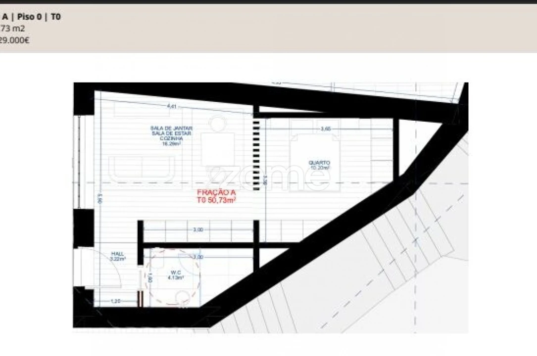 Apartamento T1 para Venda em Santa Marinha e São Pedro da Afurada Foto 3