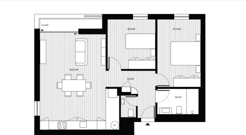 Apartamento T2 para Venda em Rio Tinto