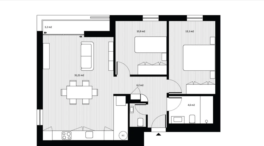 Apartamento T2 para Venda em Rio Tinto Foto 10