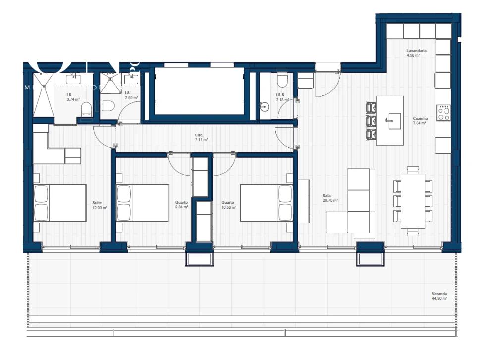 Apartamento T3 para Venda em Canidelo Foto 8