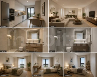 Apartamento T1 para Venda em Benavente