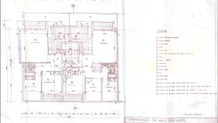 Apartamento T3 para Venda em Barreiro e Lavradio Planta 1