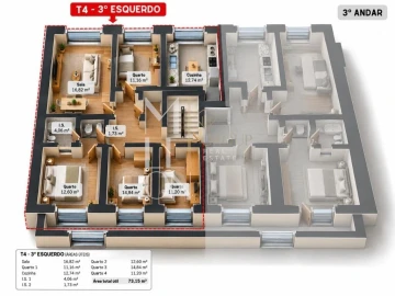 Apartamento T4 para Venda em Amora
