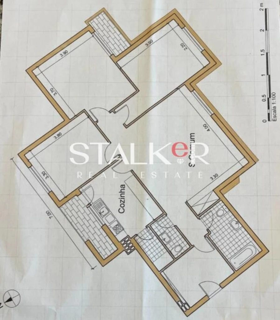 Apartamento T3 para Venda em Gulpilhares e Valadares Foto 22