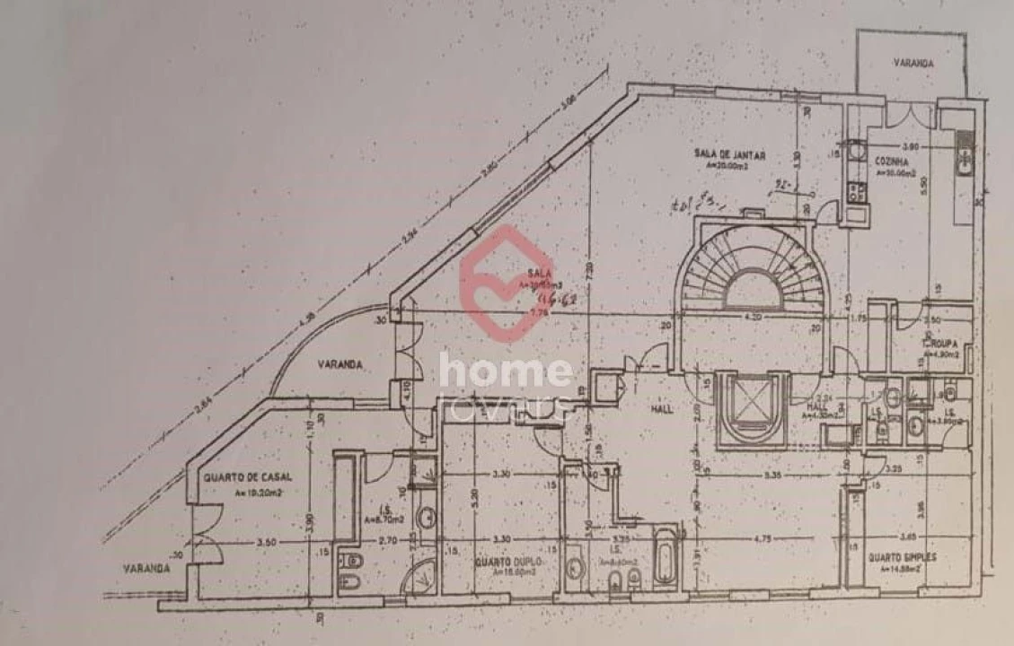 Apartamento T4 para Venda em Cascais e Estoril Planta 2
