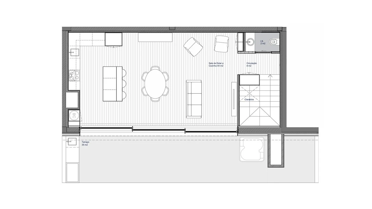 Apartamento T3 para Venda em Matosinhos e Leça da Palmeira Planta 2