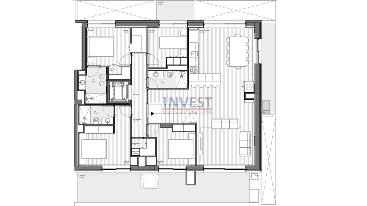 Apartamento T4 para Venda em Matosinhos e Leça da Palmeira Foto 17