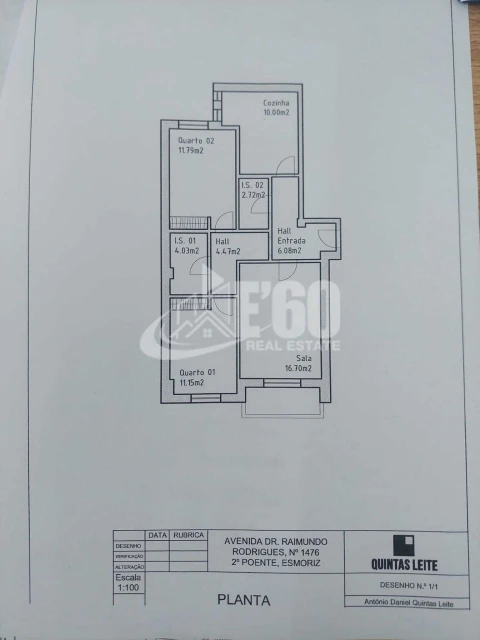 Apartamento T2 para Venda em Esmoriz
