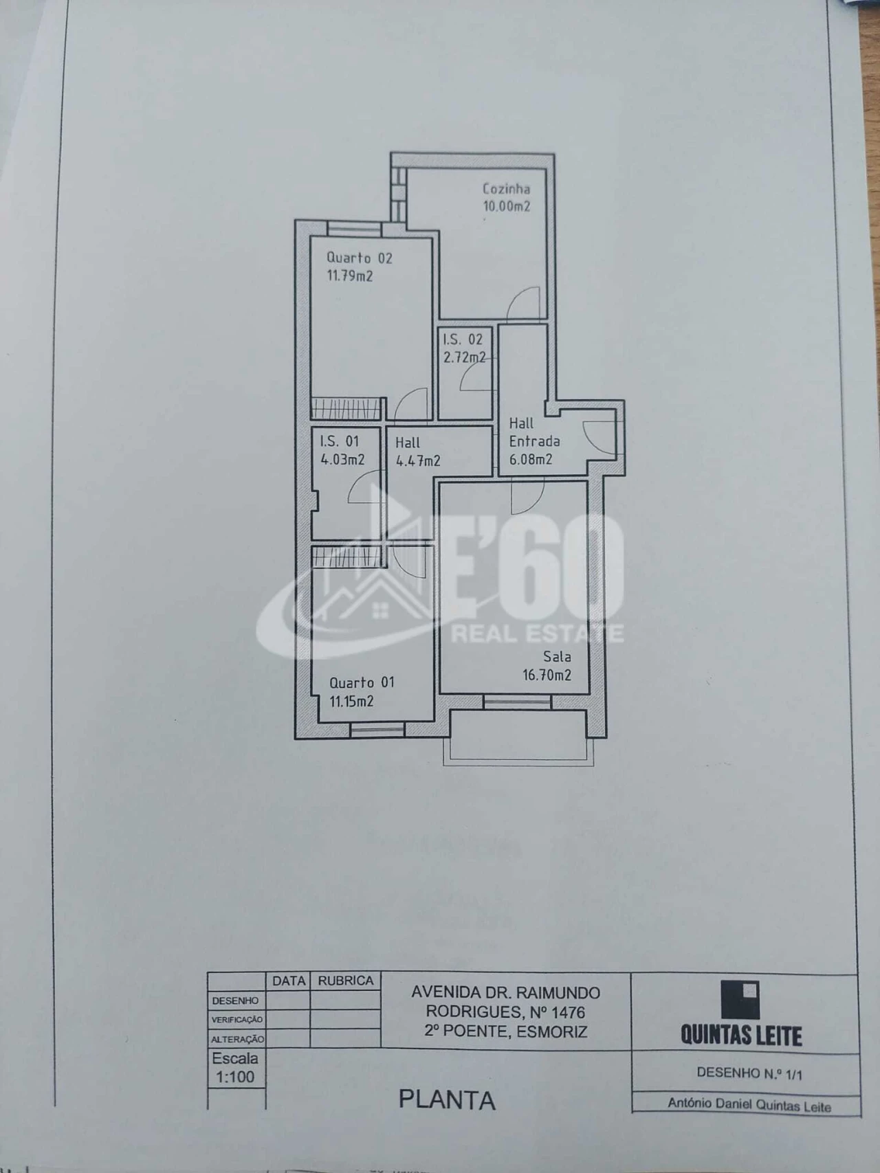 Apartamento T2 para Venda em Esmoriz Foto 20