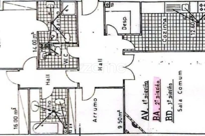 Apartamento T3 para Venda em Mafamude e Vilar do Paraíso