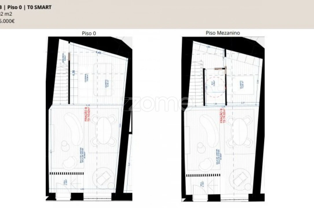 Apartamento T1 para Venda em Santa Marinha e São Pedro da Afurada Foto 6