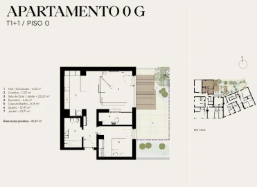 Apartamento T1 para Venda em Alcantara