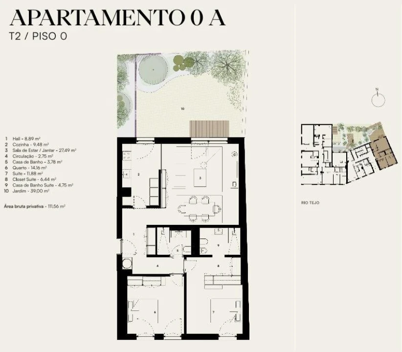 Apartamento T2 para Venda em Alcantara Foto 6