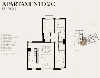 Apartamento T3 para Venda em Alcantara
