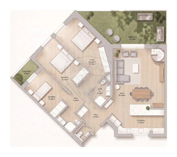 Apartamento T3 para Venda em São Domingos de Rana Foto 33