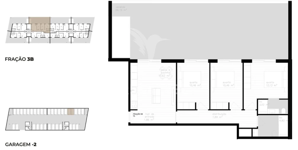 Apartamento T3 para Venda em Vila Nova de Cerveira e Lovelhe Foto 11