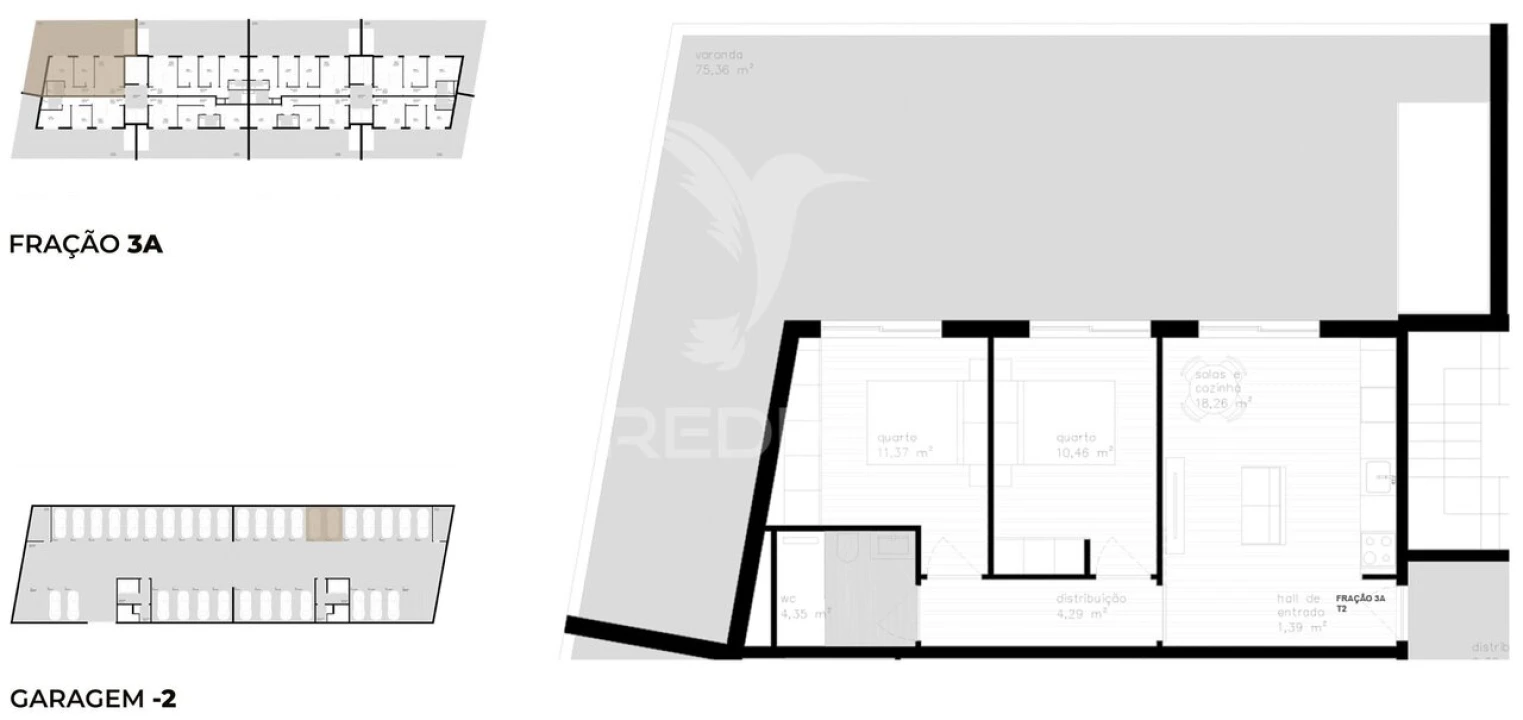 Apartamento T2 para Venda em Vila Nova de Cerveira e Lovelhe Foto 11