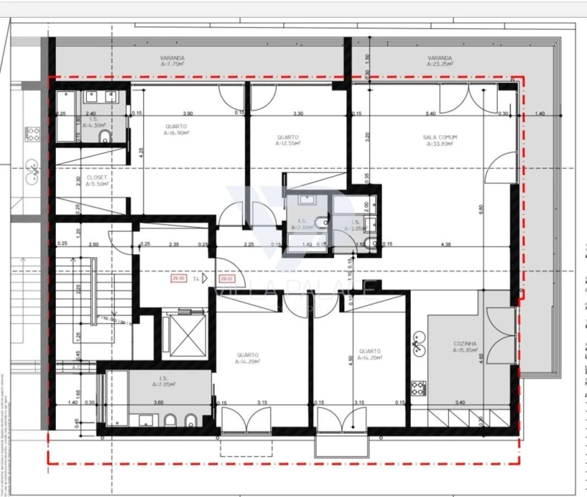 Apartamento T4 para Venda em Cascais e Estoril Foto 22