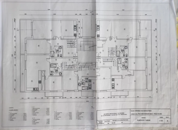Apartamento T1 para Venda em Praia de Mira Planta 2