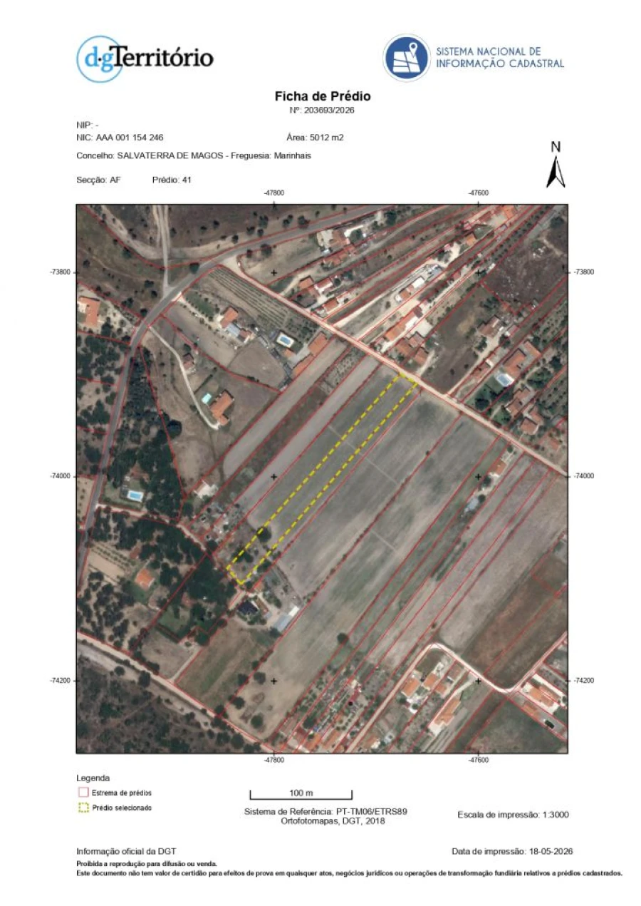 Moradia T1 para Venda em Marinhais Planta 1