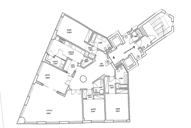 Apartamento T4 para Venda em Parque das Nações Planta 1