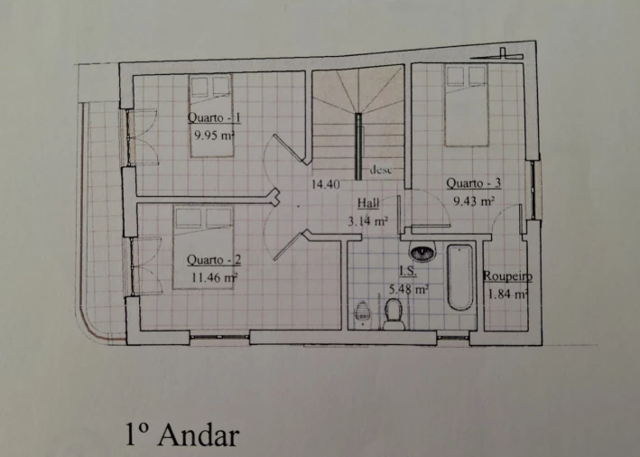 Moradia T3 para Venda em Peniche Planta 2