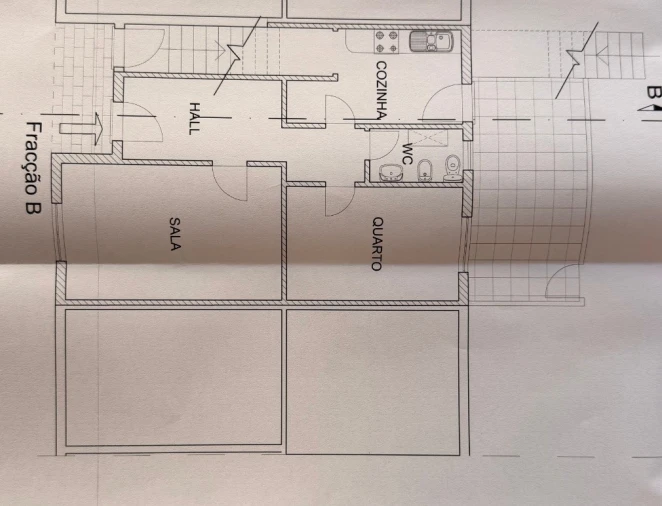 Apartamento T1 para Venda em Conceição e Estoi Planta 1