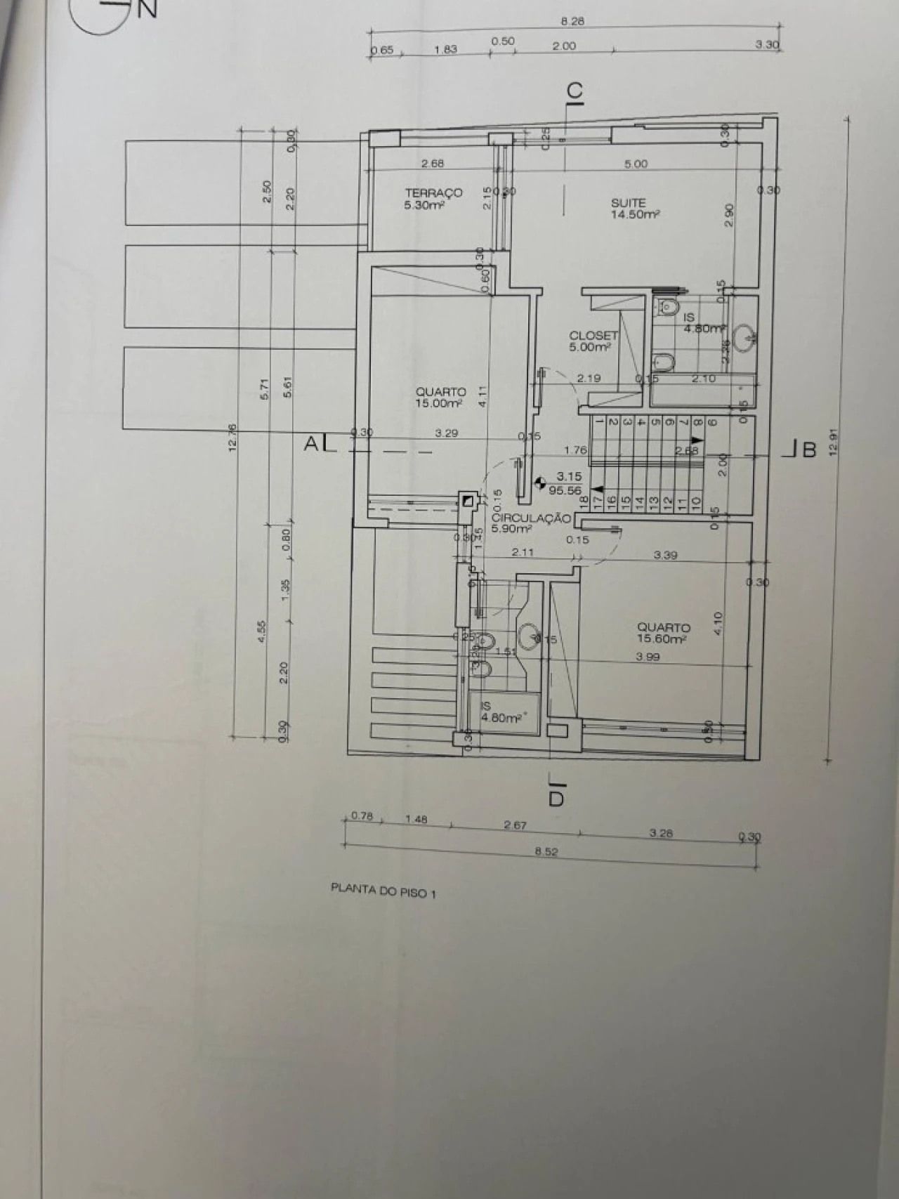 Moradia T4 para Venda em Alcabideche Planta 2