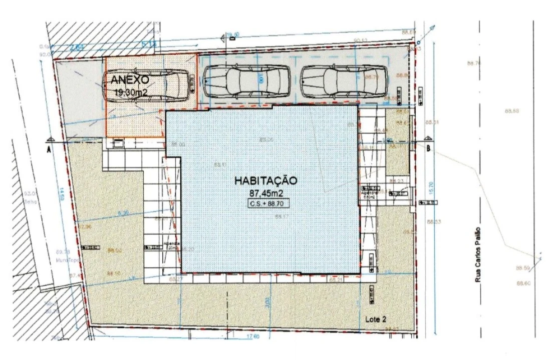 Moradia T4 para Venda em São Domingos de Rana Planta 3