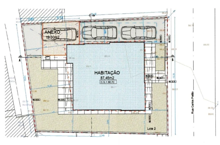 Moradia T4 para Venda em São Domingos de Rana Planta 3