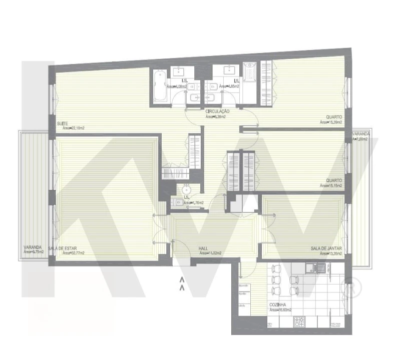 Apartamento T4 para Arrendamento em Estrela Foto 27