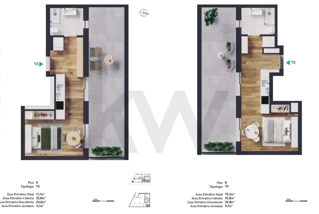 Apartamento T1 para Venda em Paranhos Foto 9