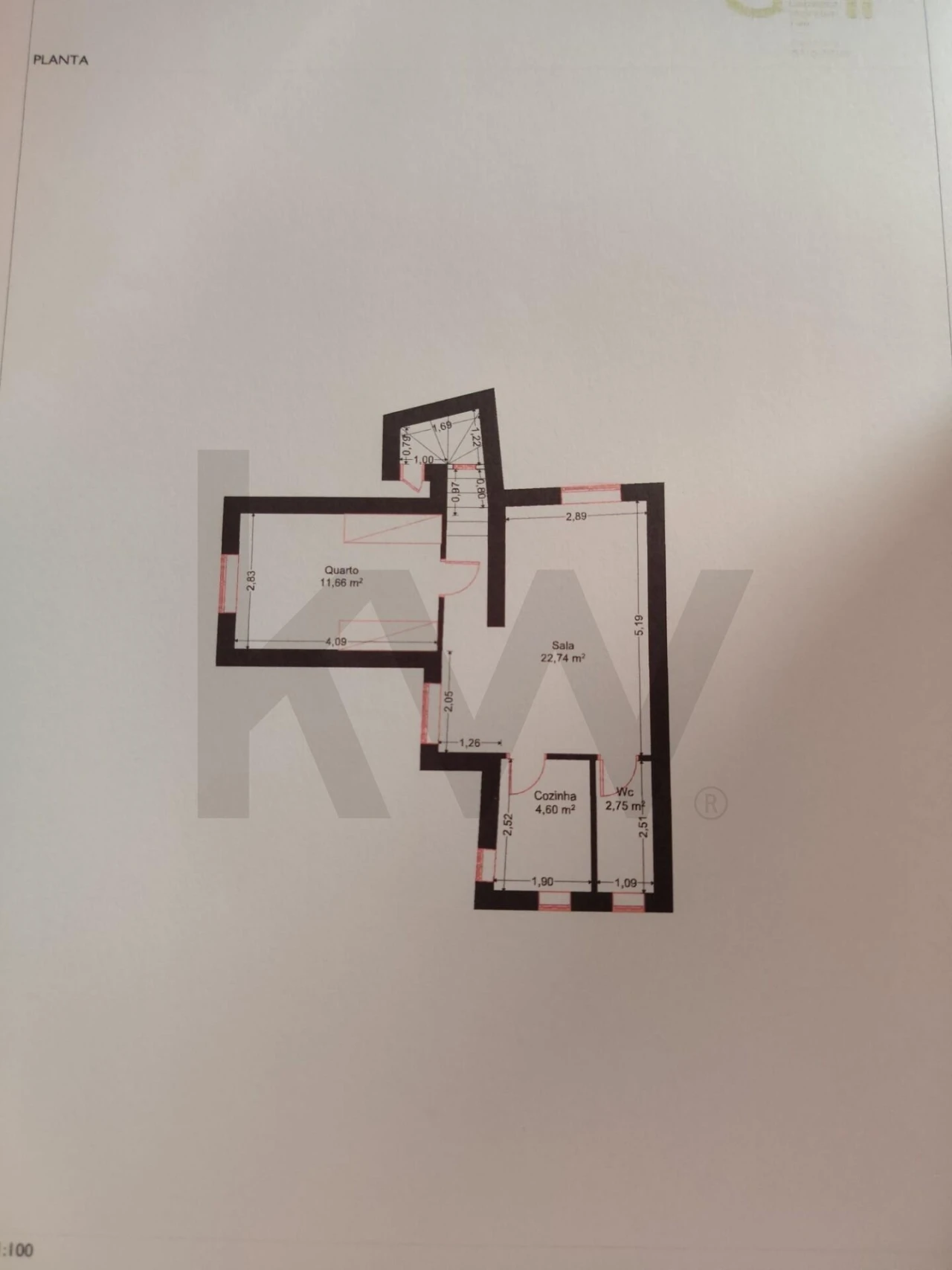 Apartamento T1 para Venda em Cedofeita, Santo Ildefonso, Sé, Miragaia, São Nicolau e Vitória Foto 22