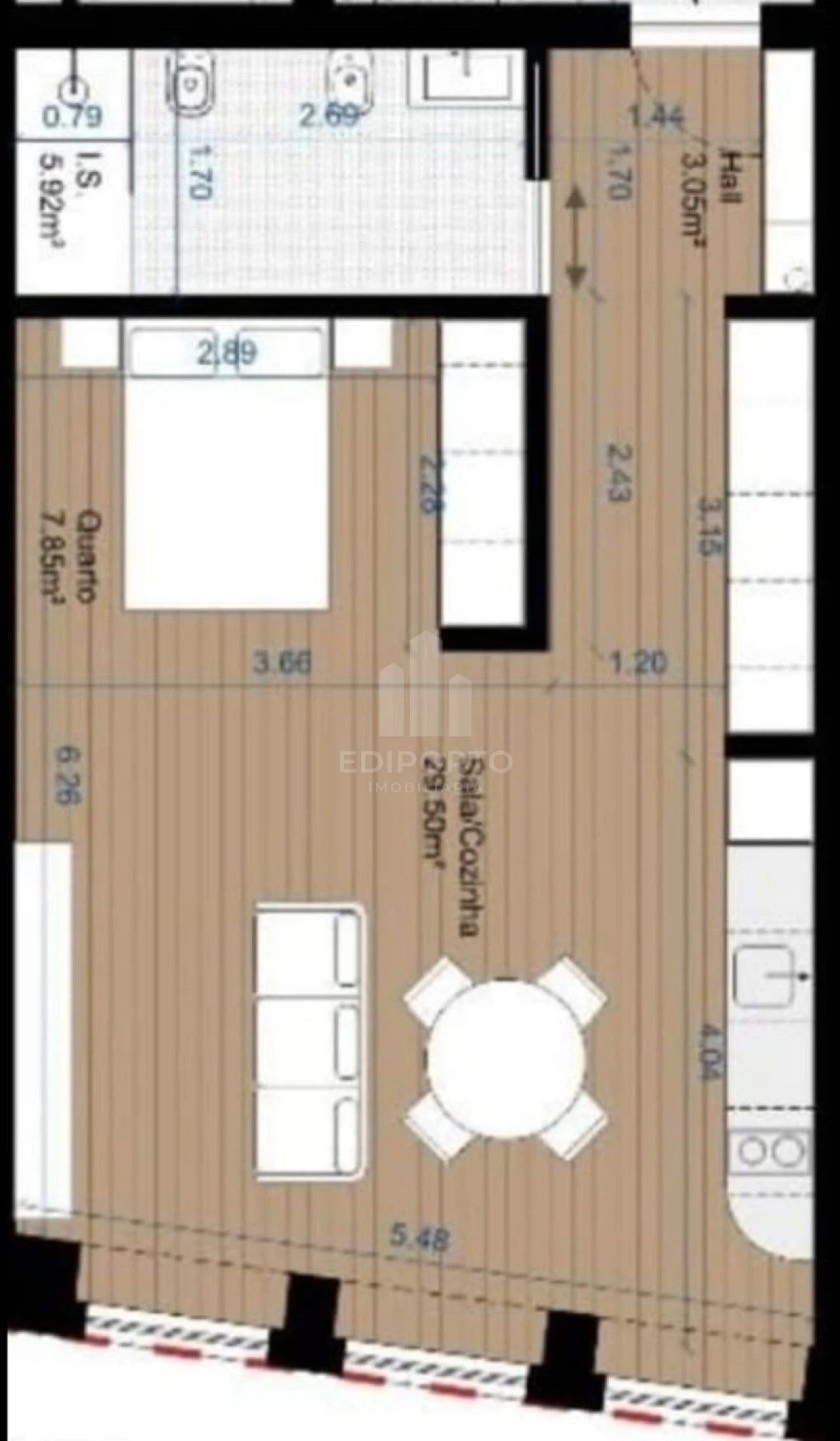 Apartamento T1 para Venda em Bonfim Foto 13