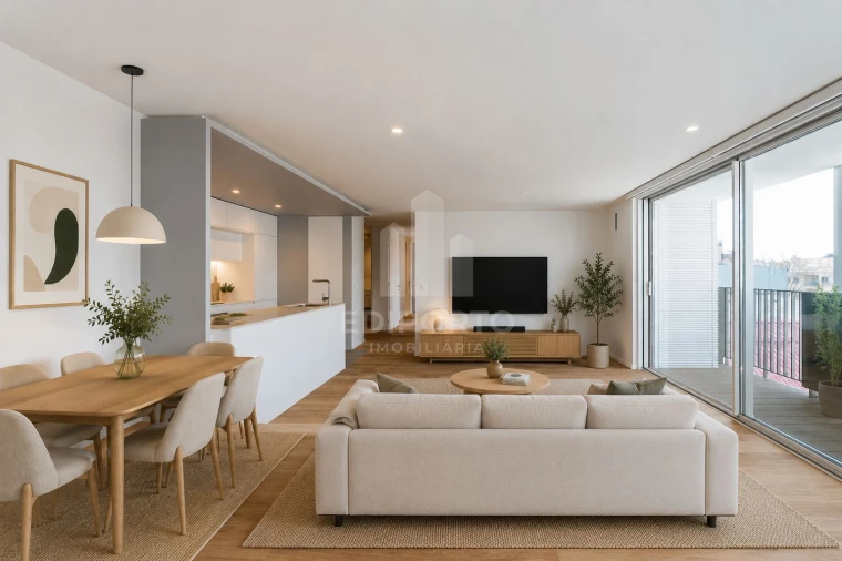 Apartamento T3 para Venda em Custoias Foto 2