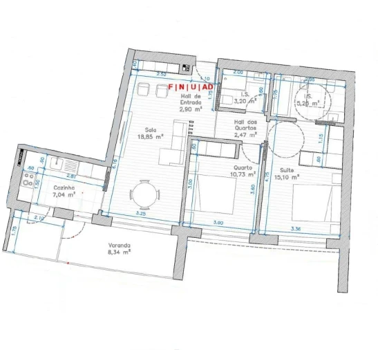 Apartamento T2 para Venda em Esgueira Foto 17