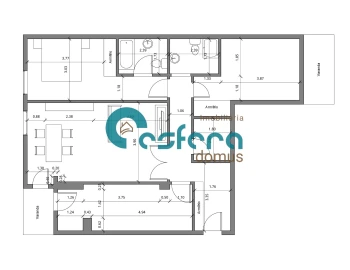 Apartamento T3 para Venda em Gulpilhares e Valadares