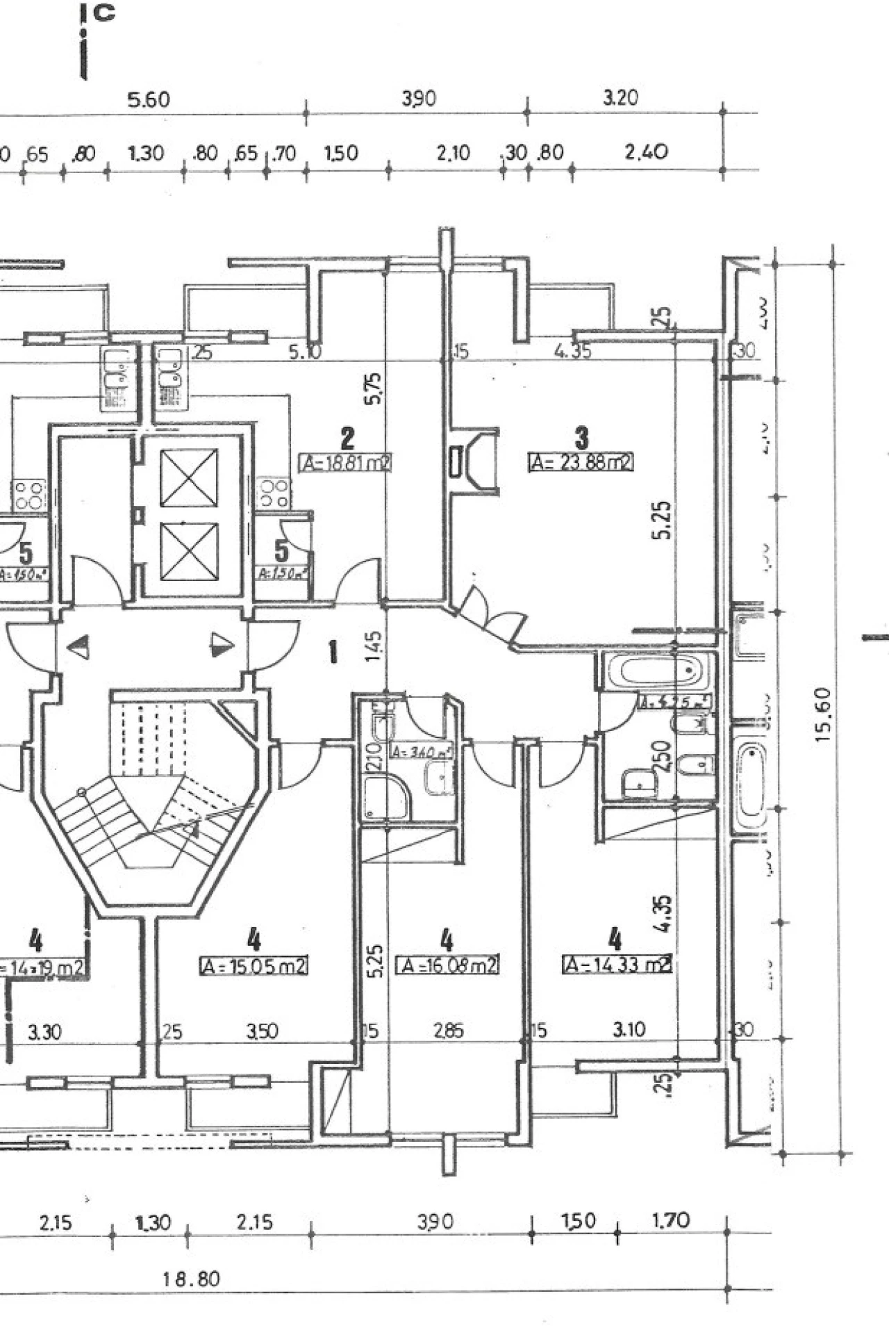 Apartamento T3 para Venda em Castelo Branco Planta 3