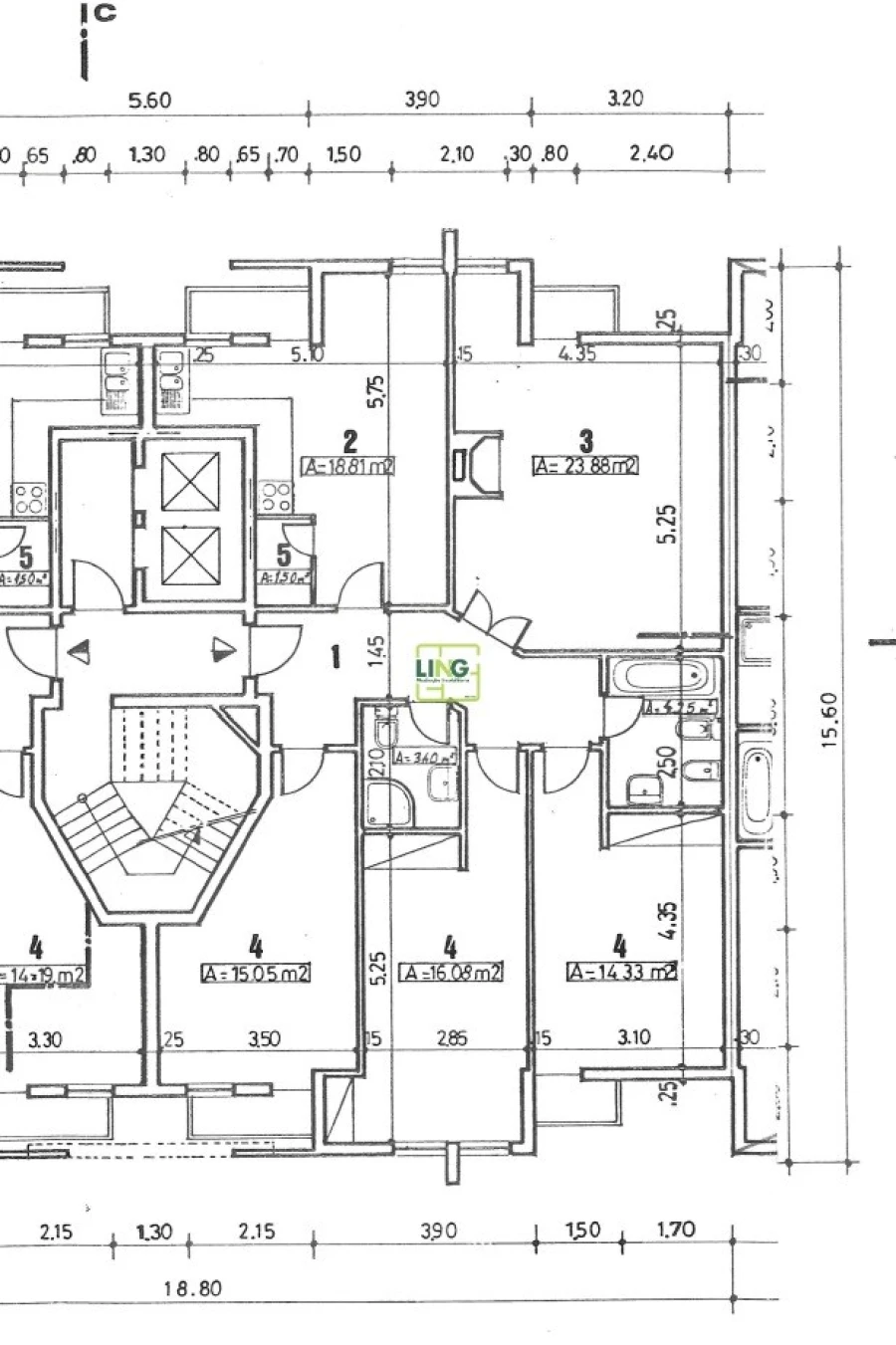 Apartamento T3 para Venda em Castelo Branco Planta 1