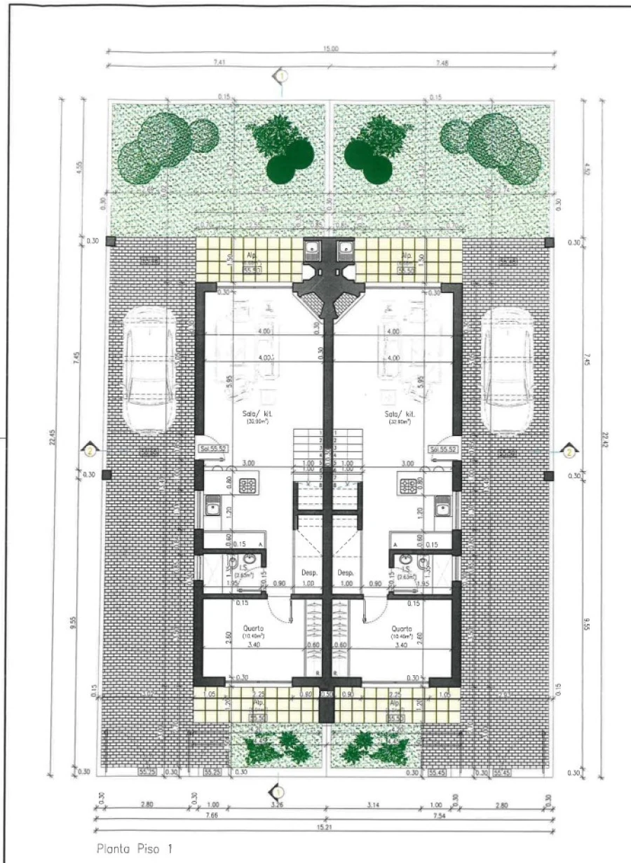 Moradia T3 para Venda em Fernao Ferro Planta 1