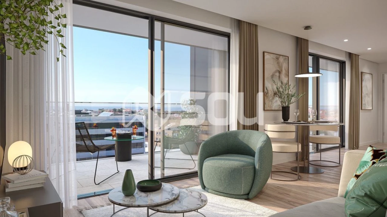 Apartamento T1 para Venda em Canidelo Foto 2