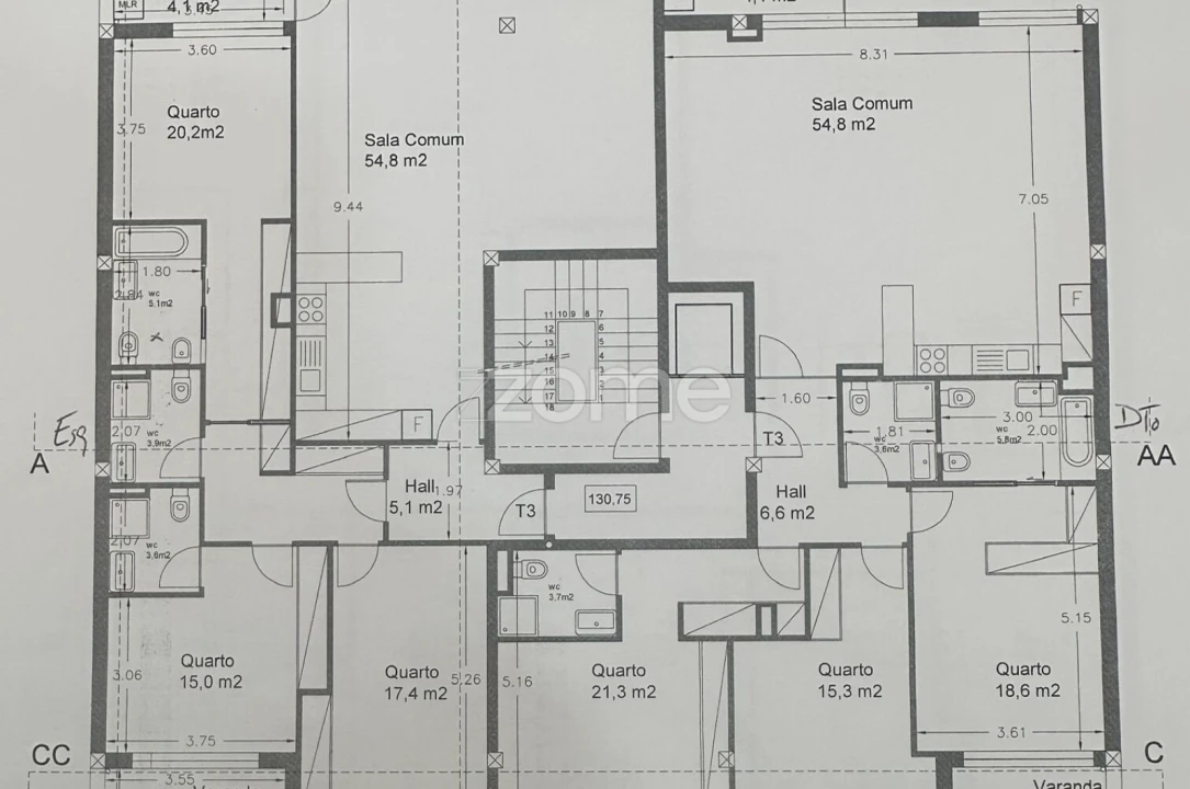 Apartamento T3 para Venda em Santa Maria da Feira, Travanca, Sanfins e Espargo Foto 8