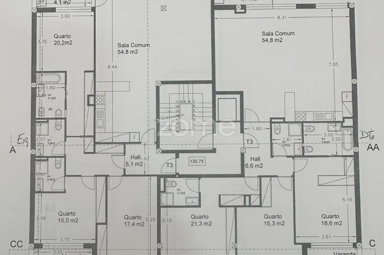 Apartamento T3 para Venda em Santa Maria da Feira, Travanca, Sanfins e Espargo Foto 8